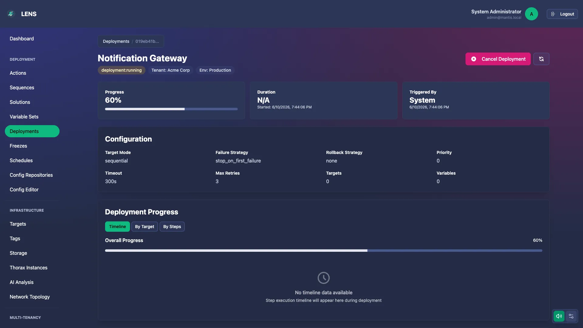 Roll Out, and Watch It Happen Live — Mantis screenshot